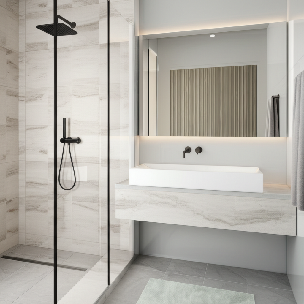 Bathroom Upgrade - After